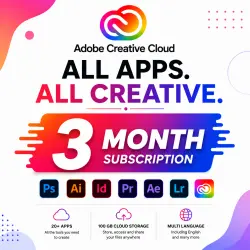 Adobe Creative Cloud 3 Months