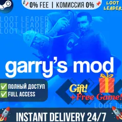 Garry's Mod / 2015 Reg Account / Steam Account / Full Access / Instant Delivery 24/7