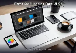 Figma SaaS Landing Page UI Kit — SaaS Landing Template