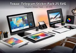 Product: Telegram Sticker Pack 25 SVG