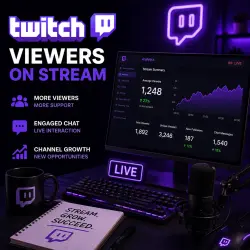 Twitch - Viewers | Large Selection