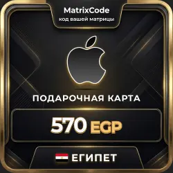 Подарочная карта Apple Египет — App Store, iTunes, iCloud, … — App Store и Apple ID, лот №256988