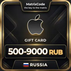 Apple Gift Card Russia — App Store, iTunes, iCloud, Apple Music, 500-9000 RUB