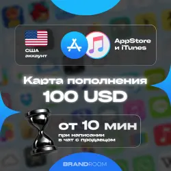 Apple Store & iTunes USA — 100 USD Top-up