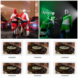 eCola Tracksuit+Sprunk Sweatsuit 2 Skin GTA$2000K August 2026 Twitch Drop