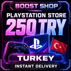 PlayStation Store 250 TRY | PSN Turkey | Instant Delivery