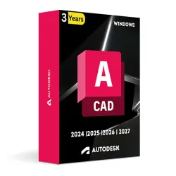 Autodesk AutoCAD 2024–2027 – 3 Years for Windows