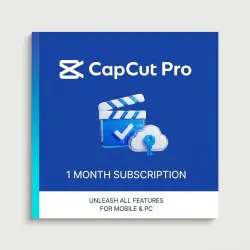 CapCut Pro , Unlock All Features FOR 1 Month, Works in RU and all over the Globle