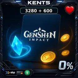 Genshin Impact (RU) — 3280 + 600 [Пополнение], лот №207294