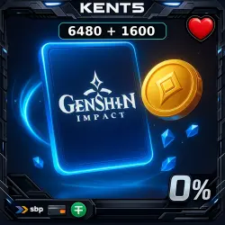 Genshin Impact (US) — 6480 + 1600 [Пополнение], лот №207301