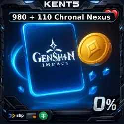 Genshin Impact (US) — 980 + 110 Chronal Nexus [Top Up]