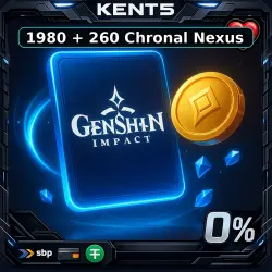 Genshin Impact (US) — 1980 + 260 Chronal Nexus [Top Up]