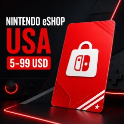 NINTENDO ESHOP GIFT CARD USA 5–99 USD | CODE | AUTO DELIVERY