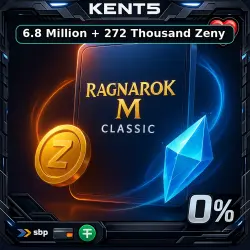 Ragnarok M: Classic — 6.8 Million + 272 Thousand Zeny [Top Up]