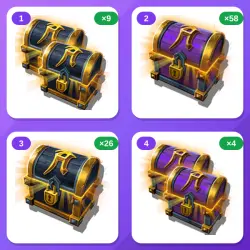 Albion Online Twitch Drop bundle — 2x Noble Community Chest, Radiant Wilds Chest +2 more (97 items)