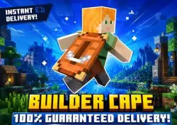 МАЙНКРАФТ -Builder Cape- СКИН - ТВИЧ ДРОПЫ / ДРОПСЫ - JAVA … — Minecraft, лот №269256