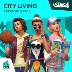 The Sims 4 City Living PSN PS4 PLAYSTATION
