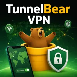 TunnelBear VPN with a  of [UNLIMITED TRAFFIC]