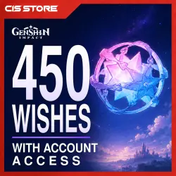 GENSHIN IMPACT | 450 WISHES | GENESIS CRYSTALS | BY LOGIN