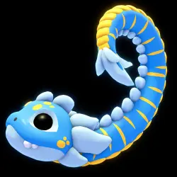 Tealwood Monster | Mega Neon | Adopt Me! — Roblox, лот №214005