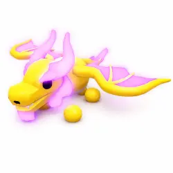 Ancient Dragon | Mega Neon | Adopt Me! — Roblox, лот №213996