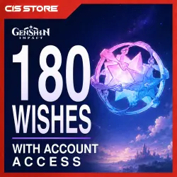 GENSHIN IMPACT | 180 WISHES | GENESIS CRYSTALS | BY LOGIN