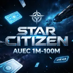 STAR CITIZEN AUEC 1M-100M auec live 4.9