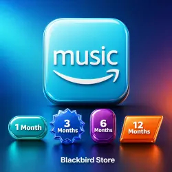 Amazon Music Premium — New Account | 1 / 3 / 6 / 12 Months | Email Access + Warranty |