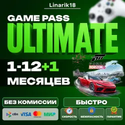 Подписка Xbox Game Pass Ultimate EA, Ubisoft + на 1-12 мес PC-XBOX