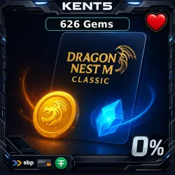 Dragon Nest M Classic (TW/HK/MO) — 626 Gems [Top Up]
