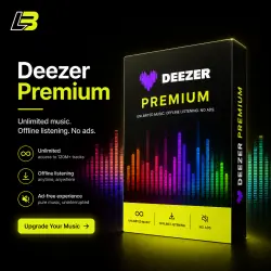DEEZER PREMIUM SUBSCRIPTION 2-12 MONTHS GLOBAL