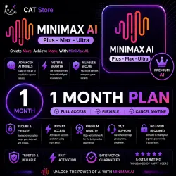 MiniMax AI Plus / Max / Ultra – AI Video & Image •  • Trusted