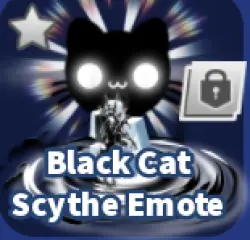 Black Cat Scythe (EMOTE) / Blade Ball