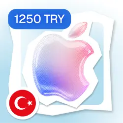 ITUNES 1250 TRY - GIFT CARD - TURKEY ∙ AUTO DELIVERY