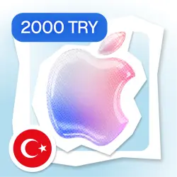 ITUNES 2000 TRY - GIFT CARD - TURKEY ∙ AUTO DELIVERY