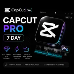 CAPCUT PRO | Personal Account | 7 Days | Warranty