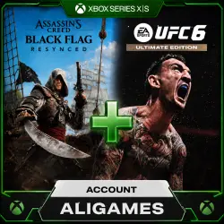 ASSASSIN’S CREED BLACK FLAG RESYNCED+UFC 6 ULTIMATE EDITION