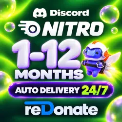 - Discord NITRO - 24/7 AUTO-DELIVERY