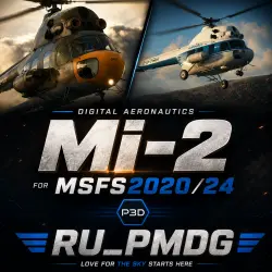 DIGITAL AERONAUTICS - MI-2 HOPLITE for MSFS2020/24