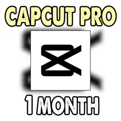 CapCut Pro 1 Month | -DELIVERY | Private Account + Warranty