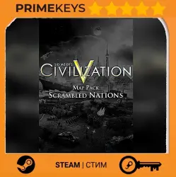 Sid Meier's Civilization V - Scrambled Nations Map Pack (DLC) Steam key/Gift GLOBAL