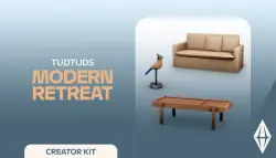 (EA App) The Sims 4 Modern Retreat Kit (DLC - PC)
