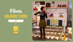 (EA App) The Sims 4 Music Den Kit + 200 Moola (DLC - PC)