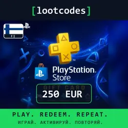 PlayStation Store Gift Card — EUR 250 — Finland