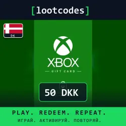 Xbox Gift Card — DKK 50 — Denmark