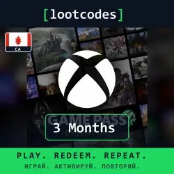 Xbox Game Pass Essential — 3 Months — Xbox Series X|S — Canada