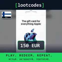 Apple Gift Card — EUR 150 — Finland