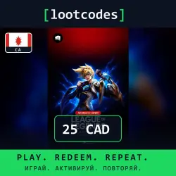 League of Legends — CAD 25 — Canada