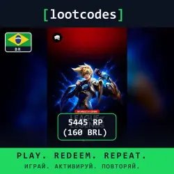 League of Legends — 5445 RP (160 BRL) — Brazil