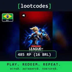 League of Legends — 485 RP (16 BRL) — Brazil